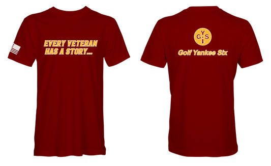 Every Veteran Has A Story - Garnet and Gold