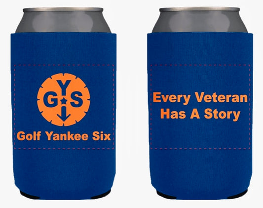 Koozie - Orange and Blue